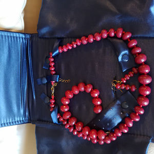 Stauer Necklace & Earings